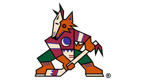 how to draw the arizona coyotes logo